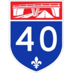Panneau autoroute 40