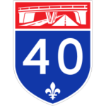 Panneau Autoroute 40