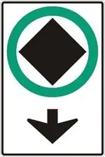 Panneau de Route Quebec